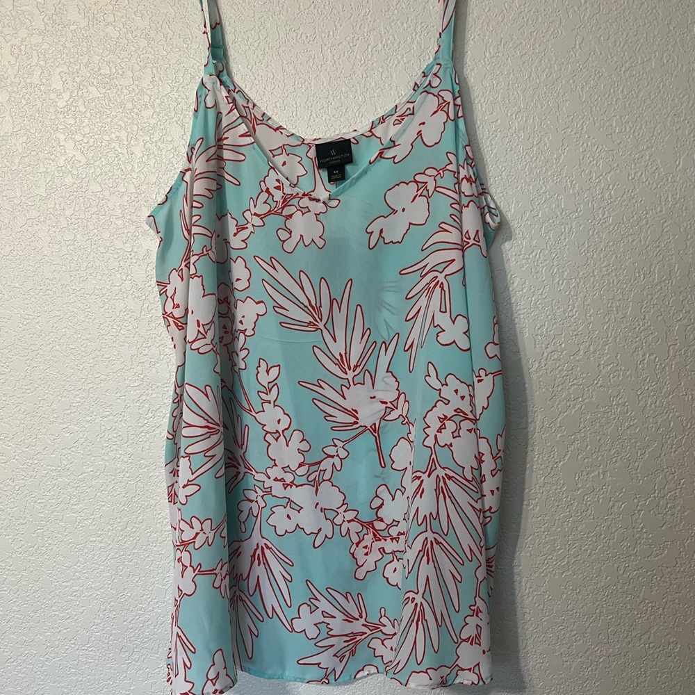 Light Blue Cami/Tank Top